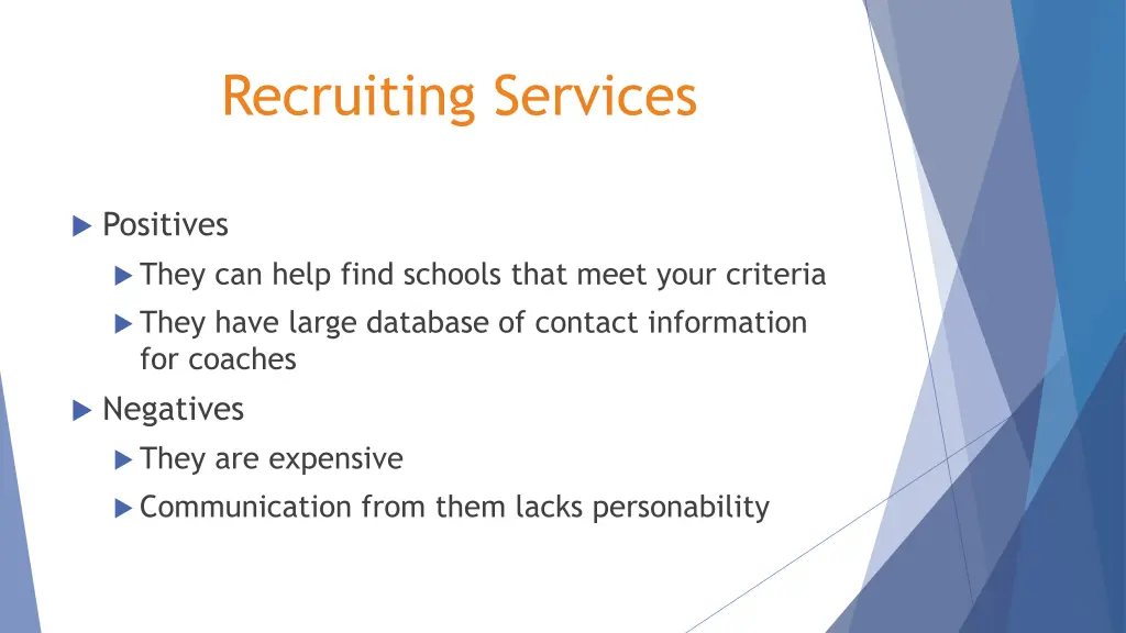 recruiting services