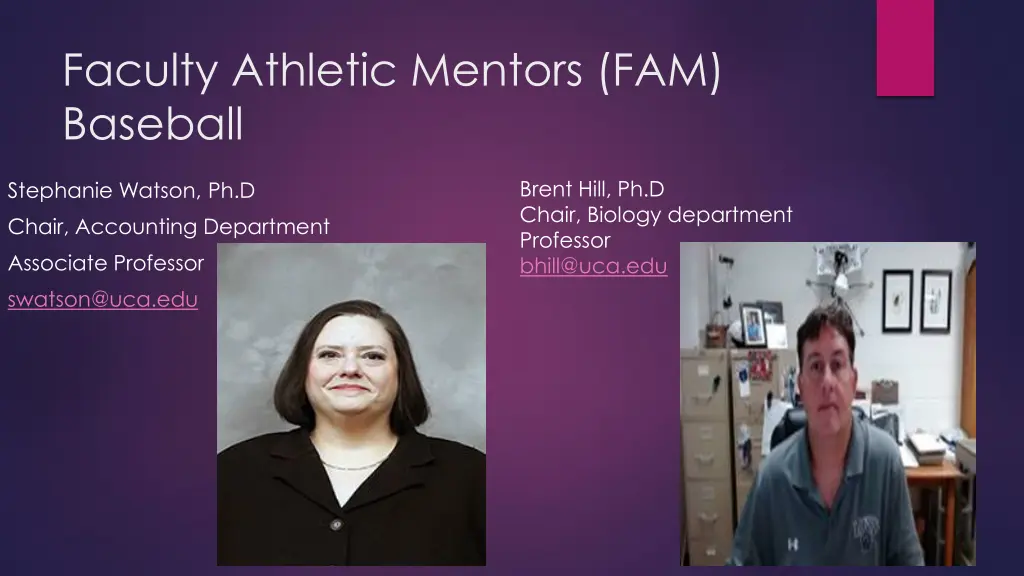 faculty athletic mentors fam baseball