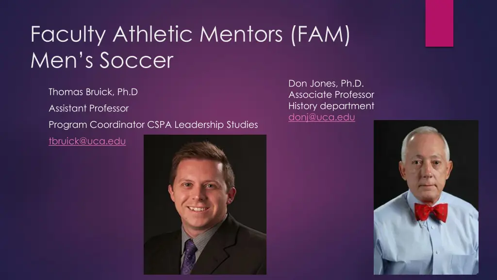 faculty athletic mentors fam men s soccer