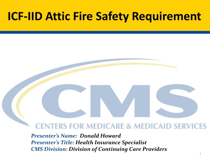 icf iid attic fire safety requirement