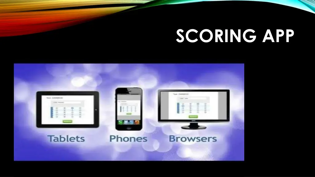 scoring app