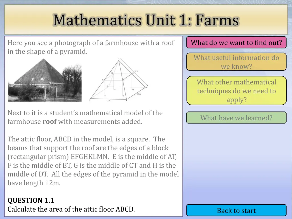 mathematics unit 1 farms 1