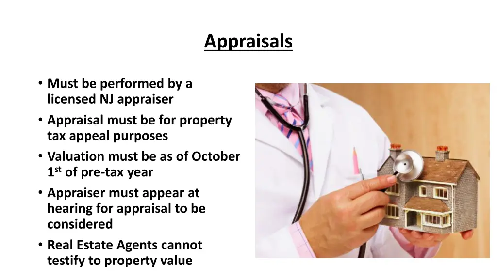 appraisals