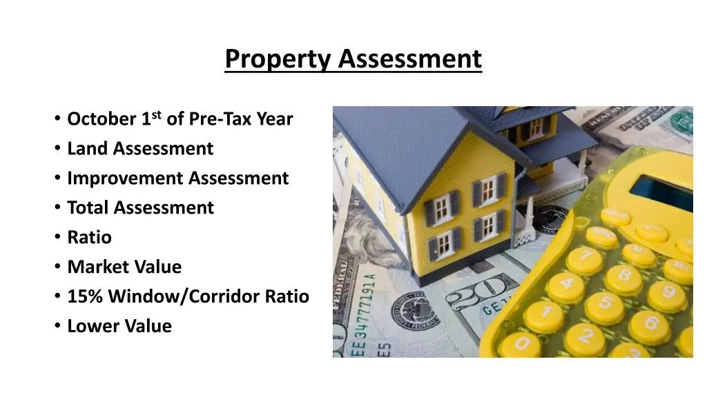 property assessment