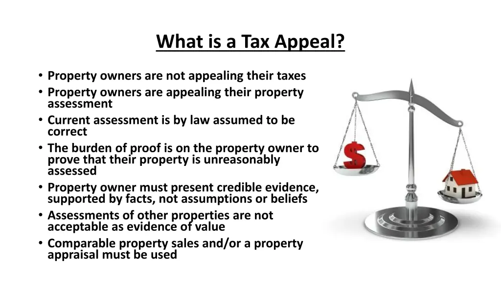 what is a tax appeal