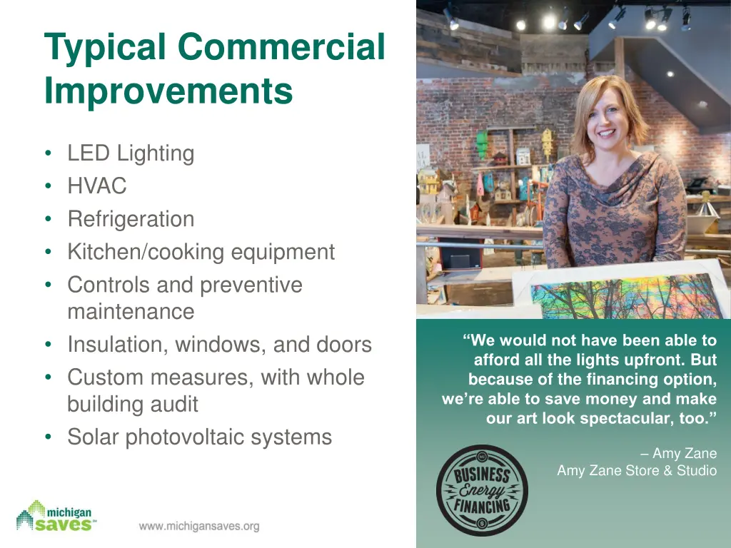 typical commercial improvements