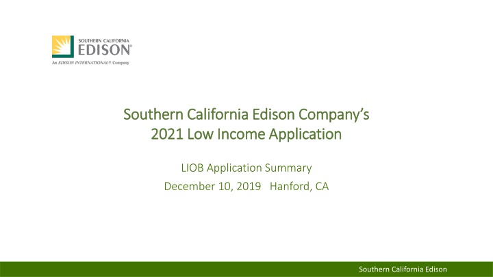 southern california edison company s southern