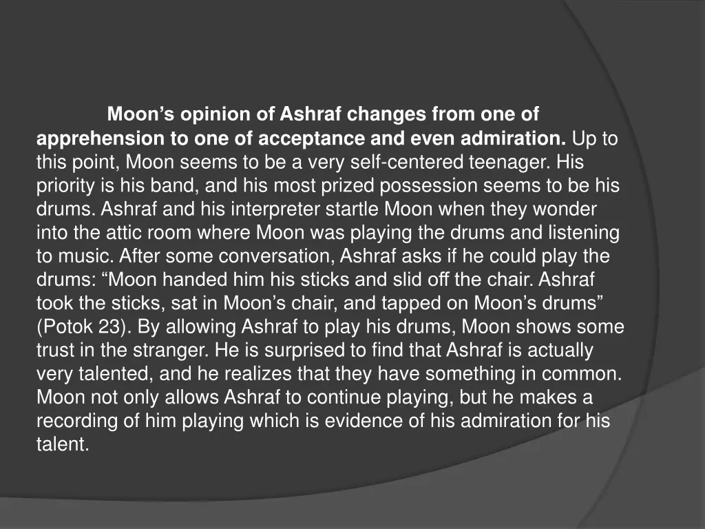 moon s opinion of ashraf changes from