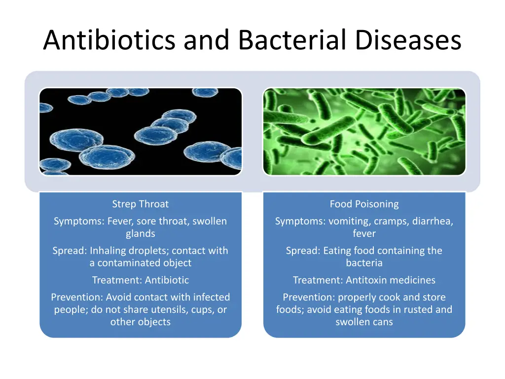 antibiotics and bacterial diseases 1