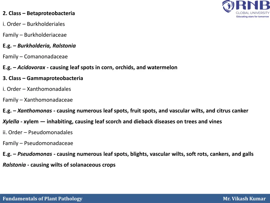 2 class betaproteobacteria