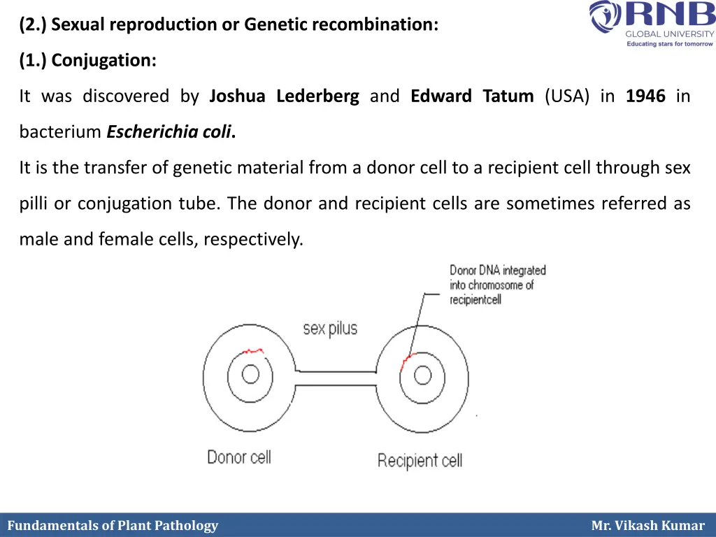 2 sexual reproduction or genetic recombination