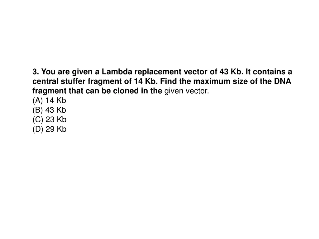 3 you are given a lambda replacement vector