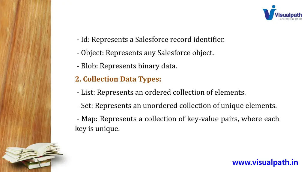 id represents a salesforce record identifier