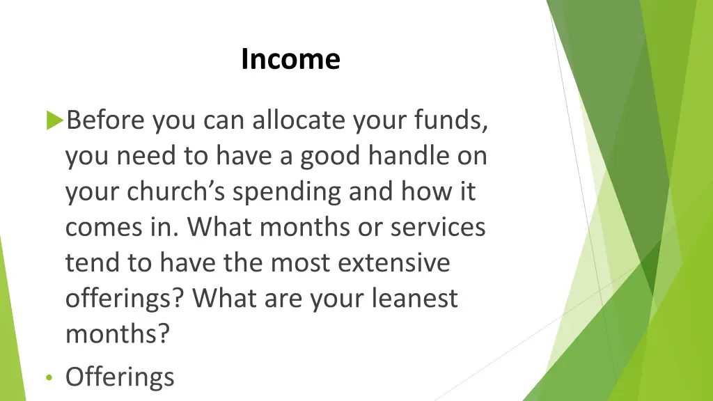 income