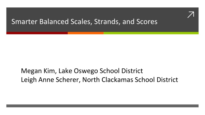 smarter balanced scales strands and scores