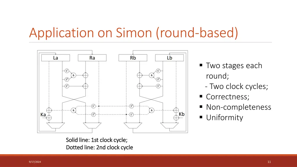 application on simon round based