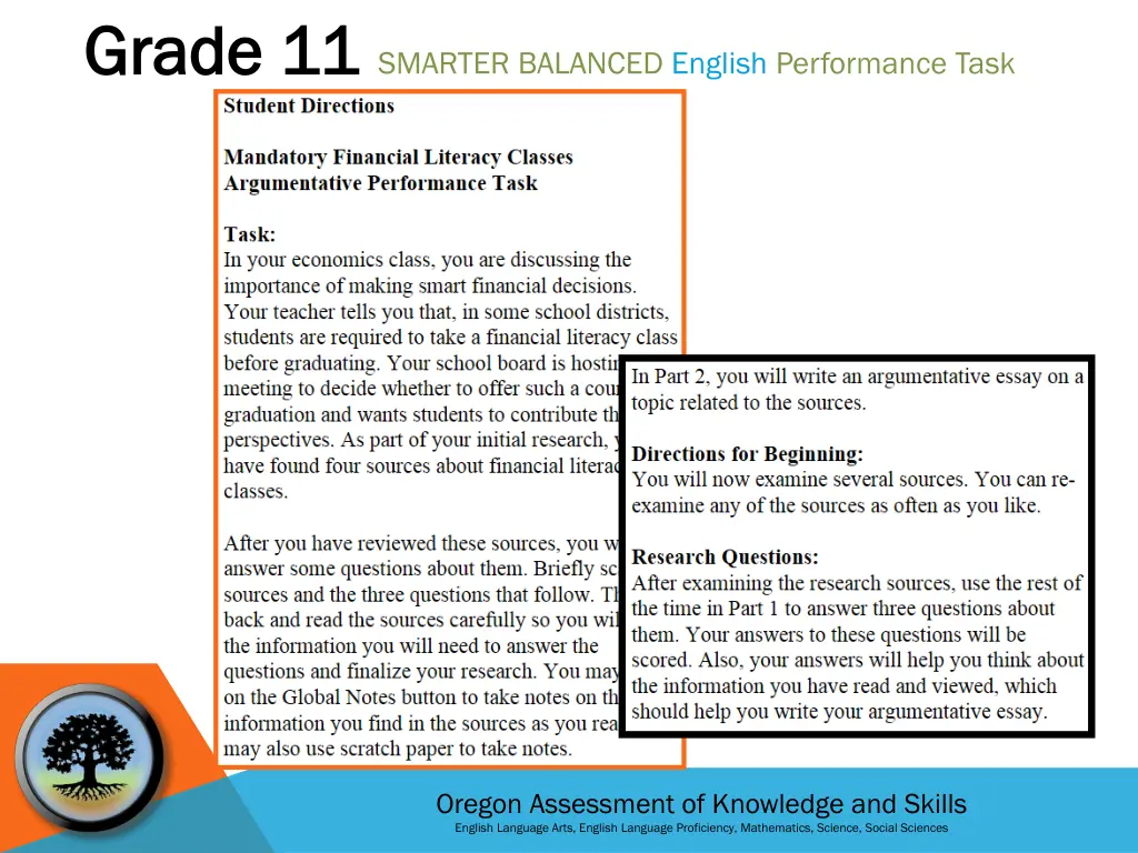 grade 11 grade 11 smarter balanced english 1