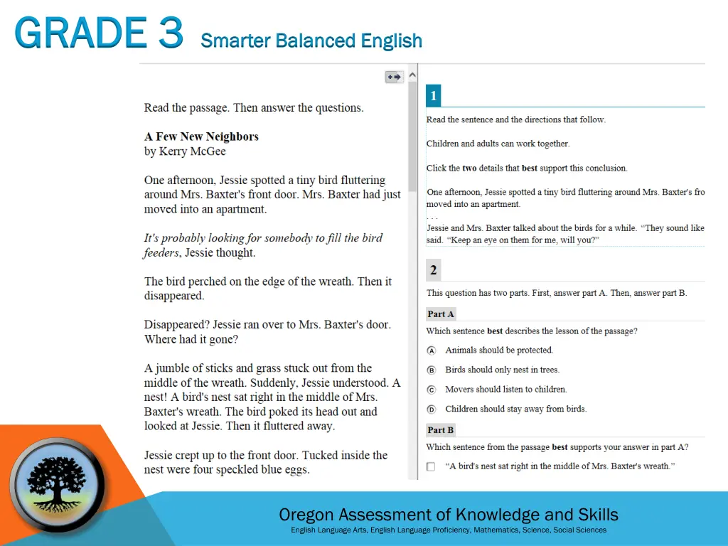 grade 3 grade 3 smarter balanced english