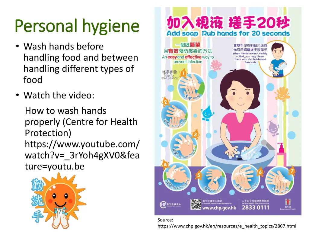 personal hygiene personal hygiene wash hands