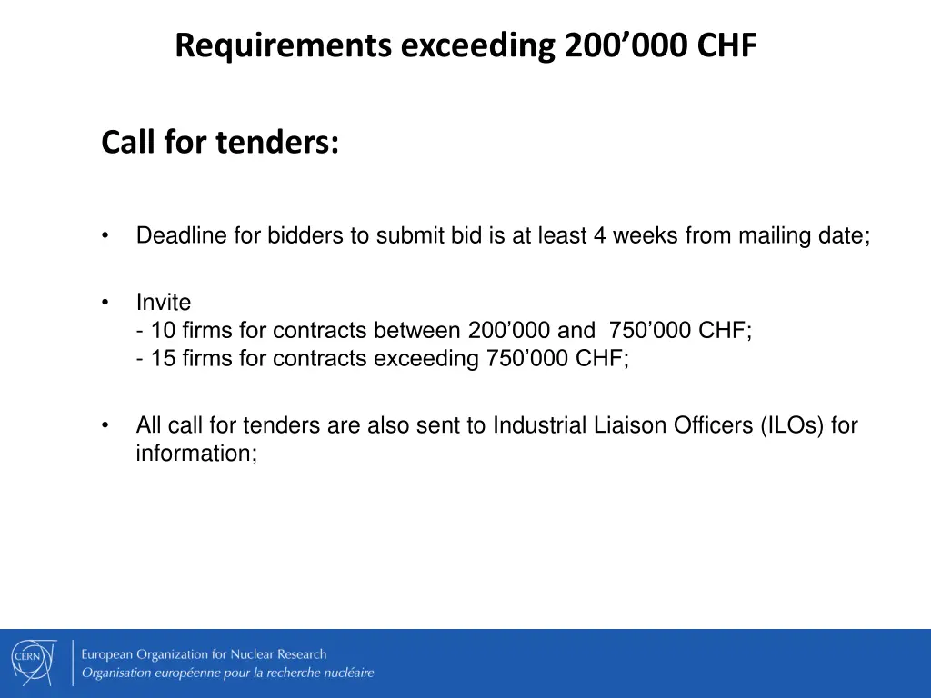 requirements exceeding 200 000 chf