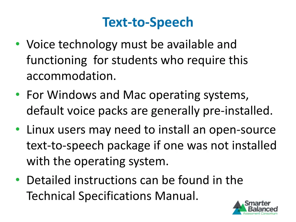 text to speech