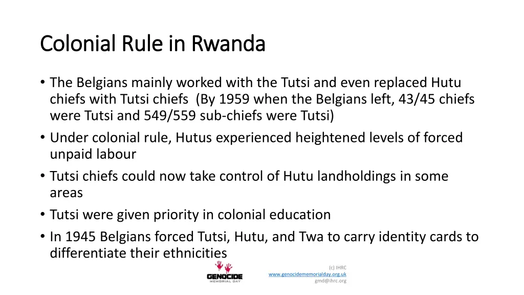 colonial rule in rwanda colonial rule in rwanda