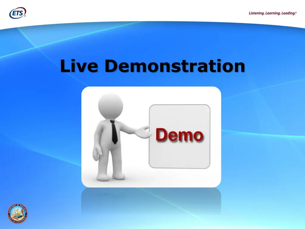 live demonstration