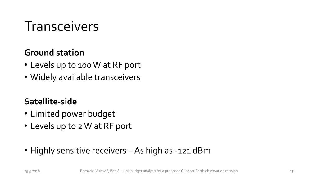 transceivers