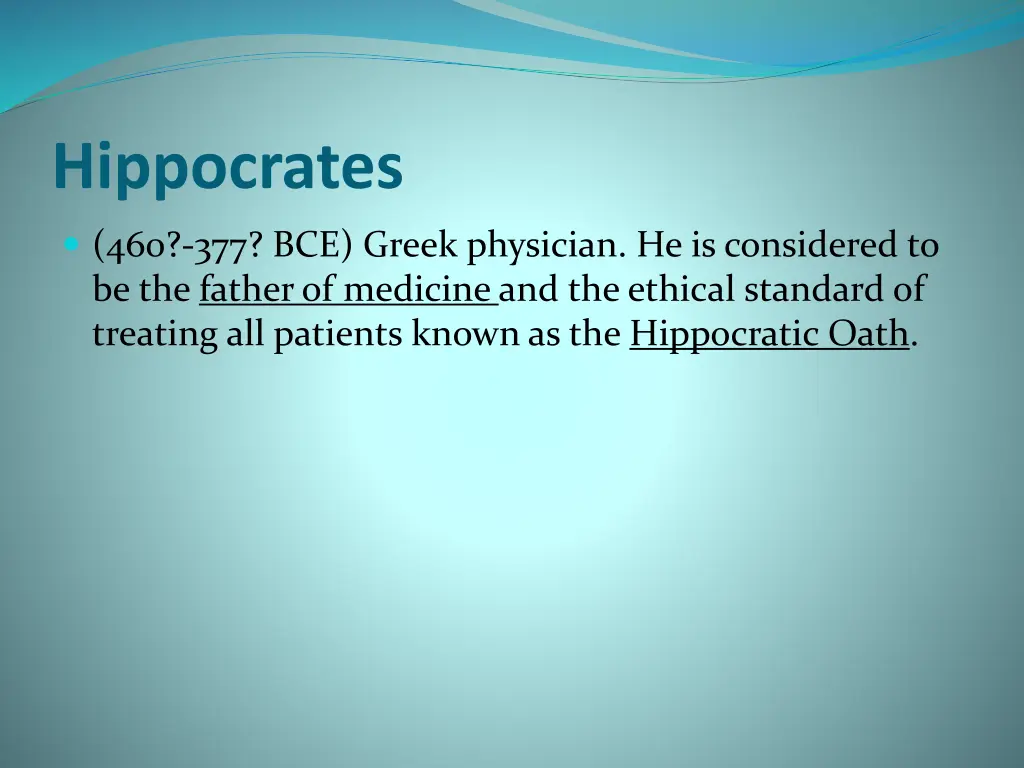 hippocrates