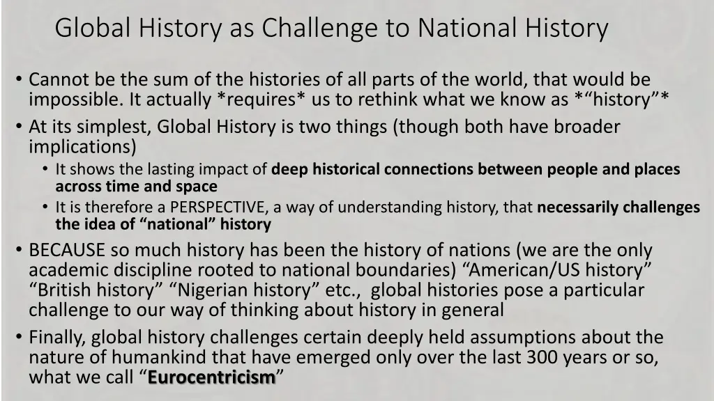 global history as challenge to national history