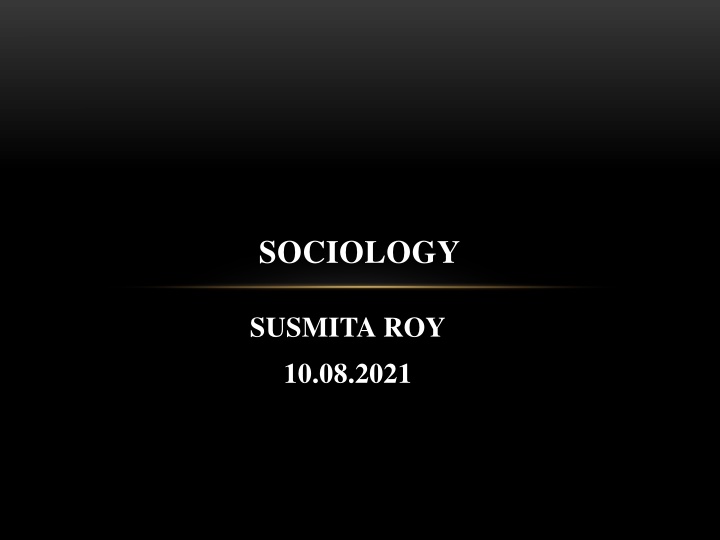 sociology