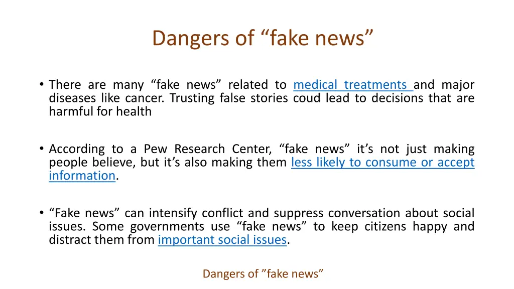 dangers of fake news 3