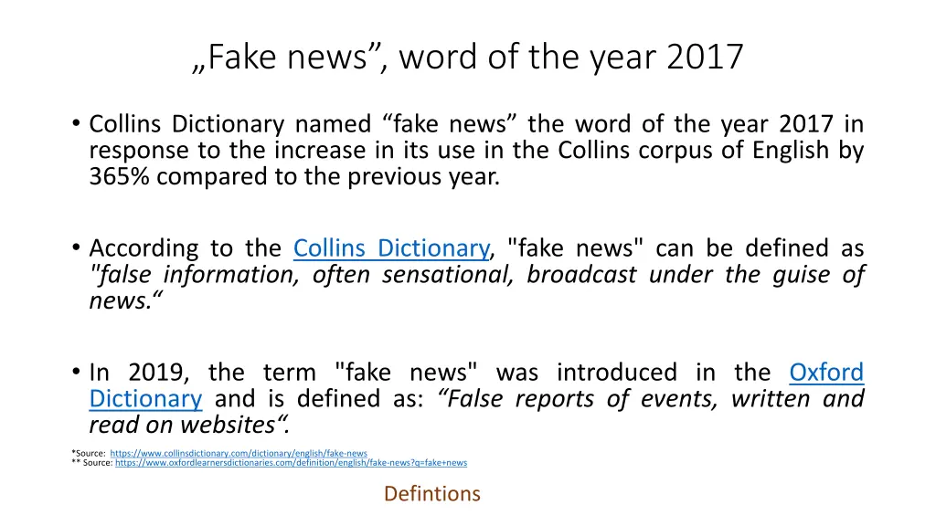 fake news word of the year 2017