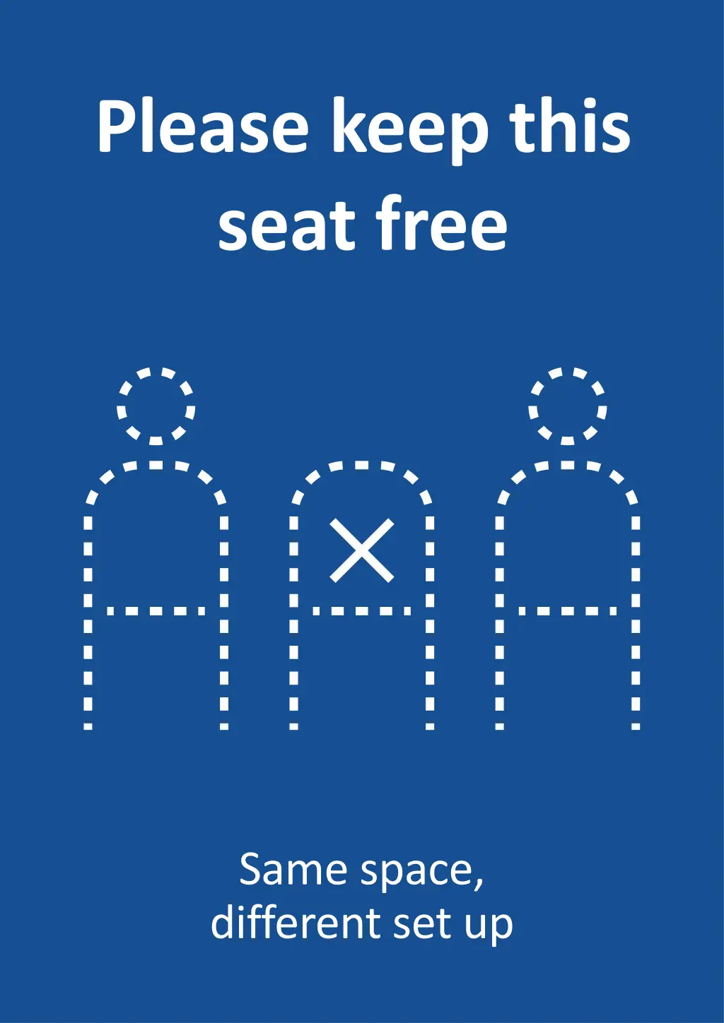 please keep this seat free