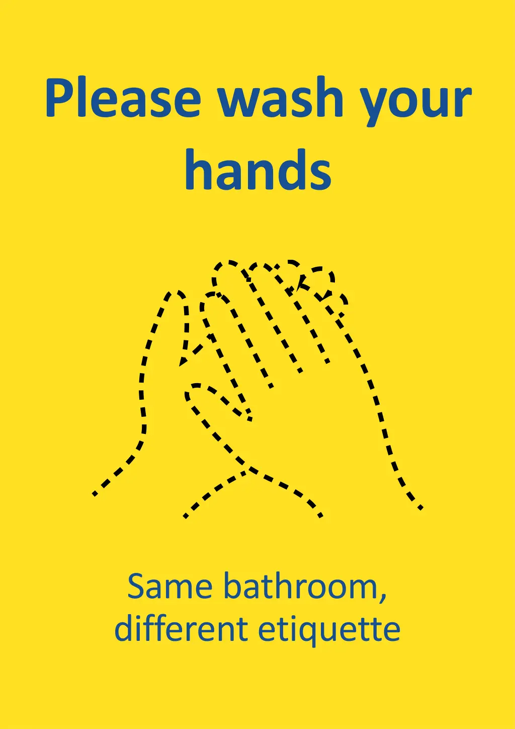 please wash your hands 1