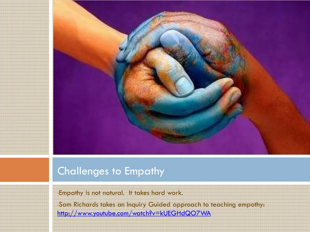 challenges to empathy