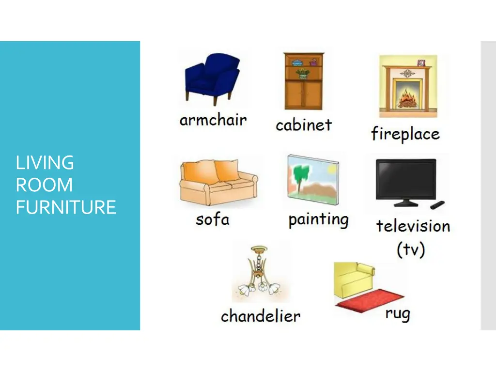 living room furniture