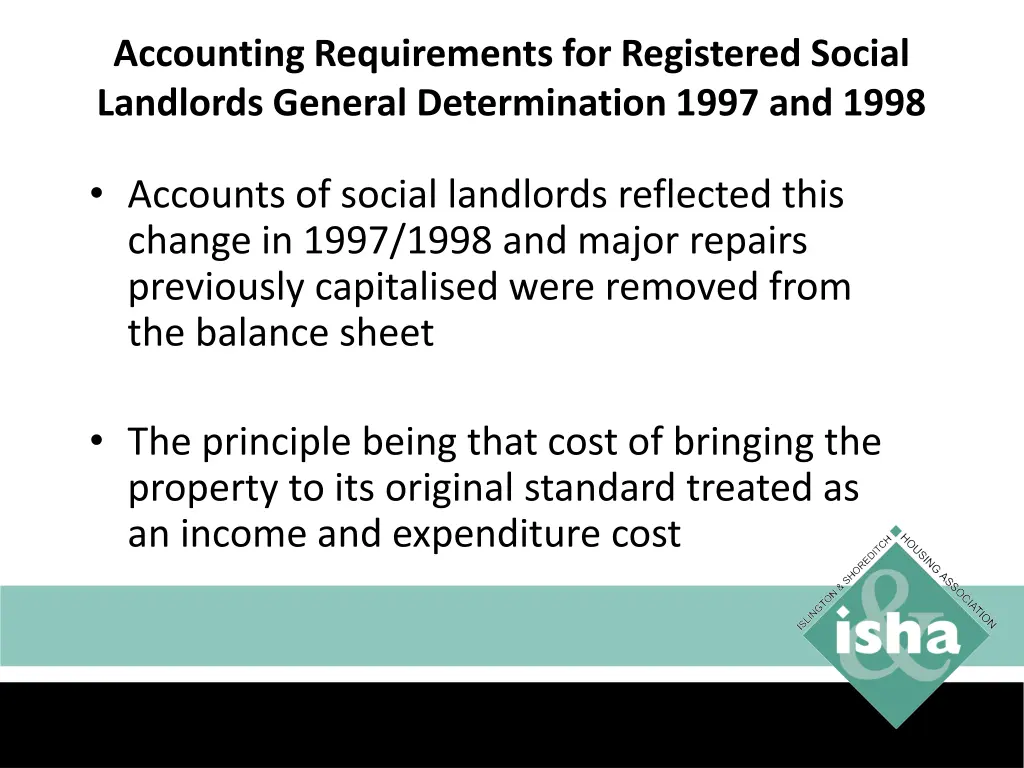 accounting requirements for registered social 1