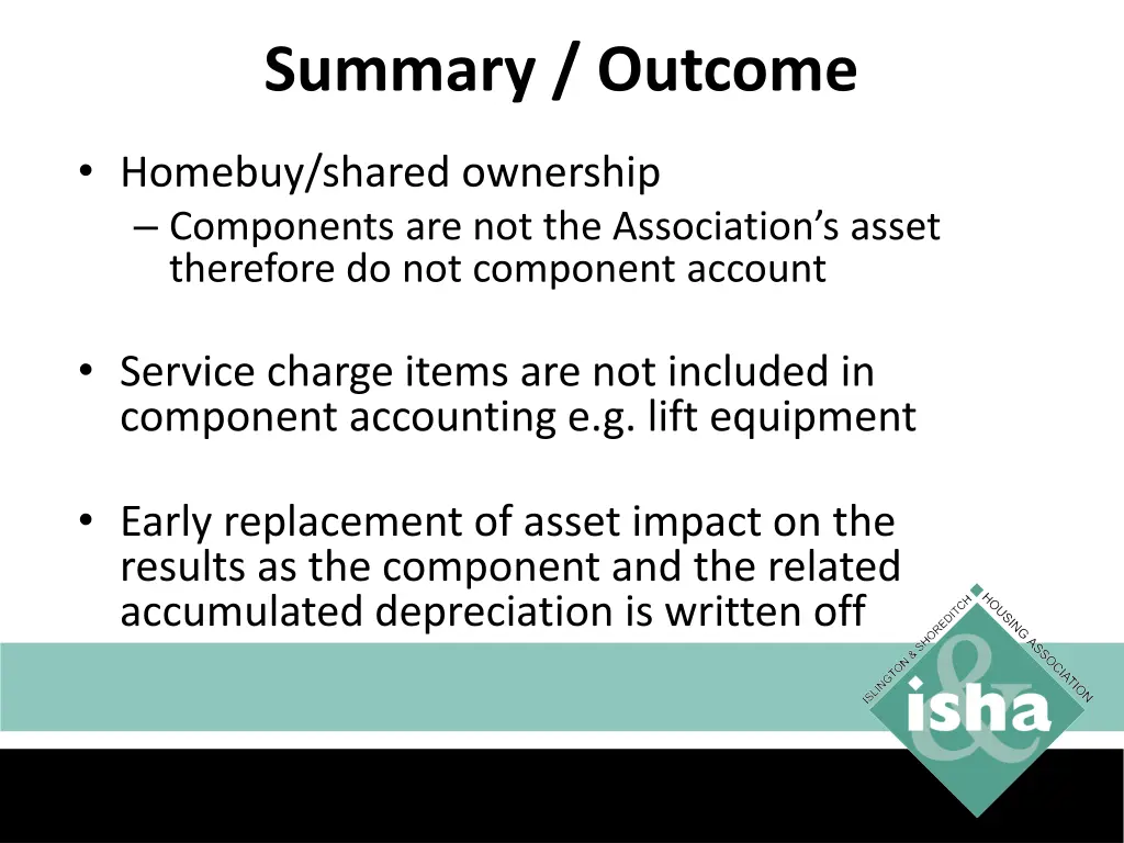 summary outcome 1