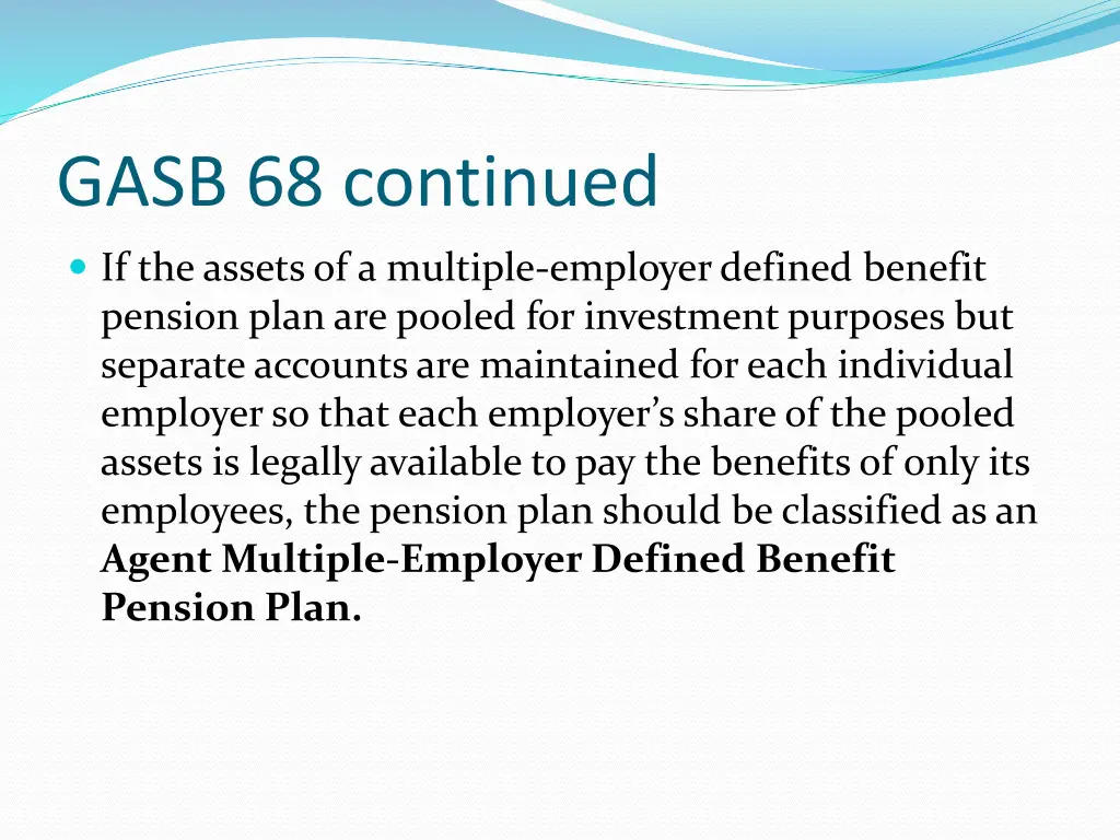 gasb 68 continued