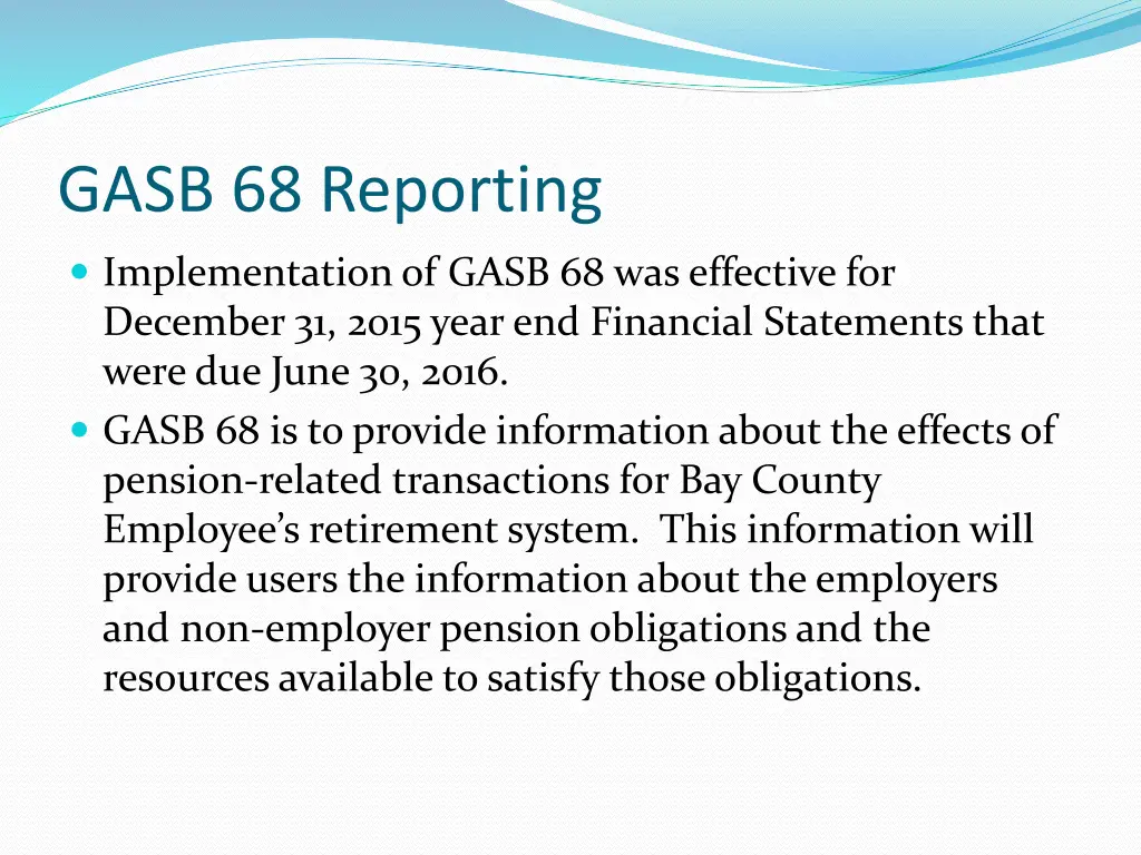 gasb 68 reporting