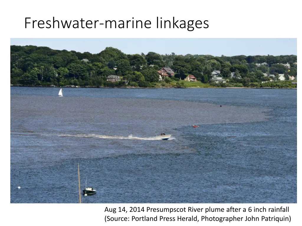 freshwater marine linkages