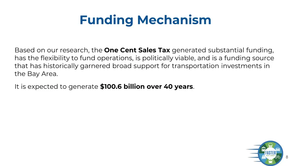 funding mechanism