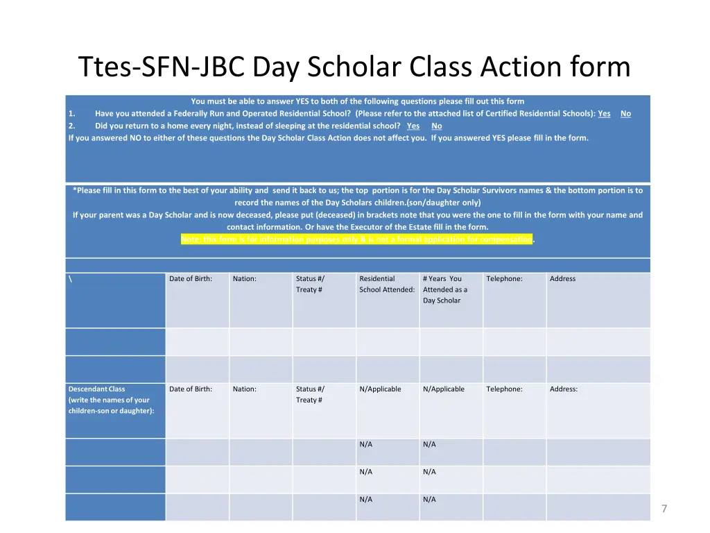 ttes sfn jbc day scholar class action form