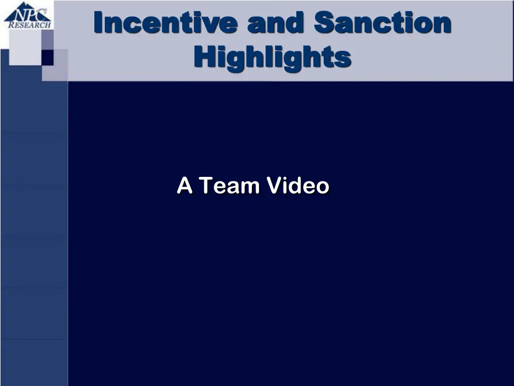 incentive and sanction incentive and sanction 1