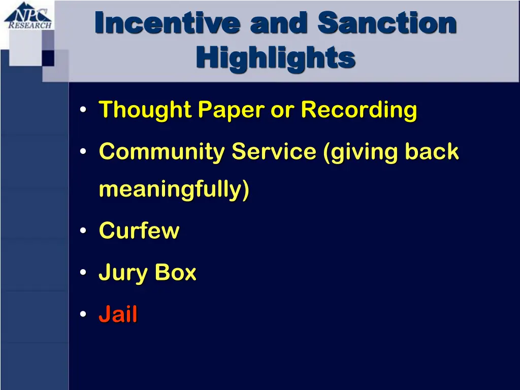 incentive and sanction incentive and sanction 2