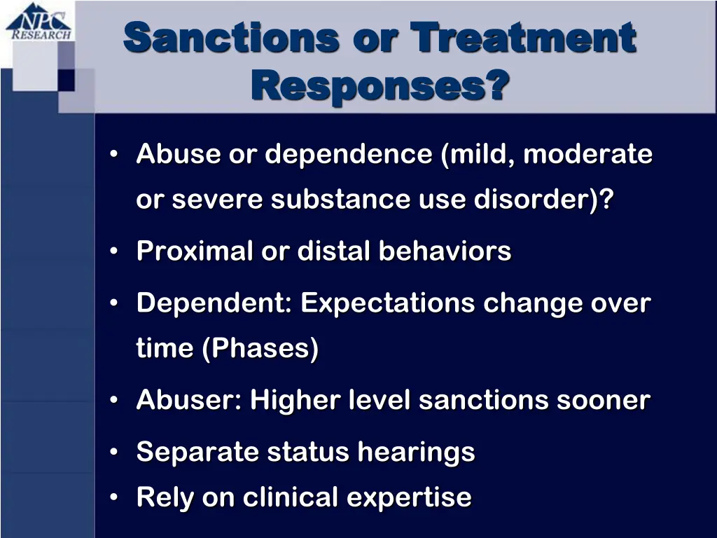 sanctions or treatment sanctions or treatment 1