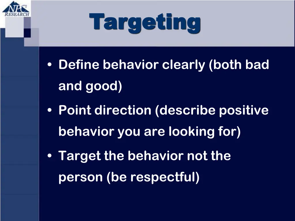 targeting targeting 1