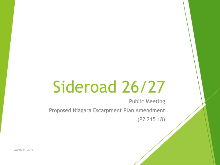 sideroad 26 27