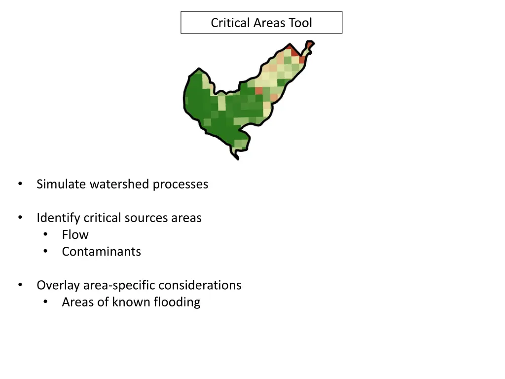 critical areas tool